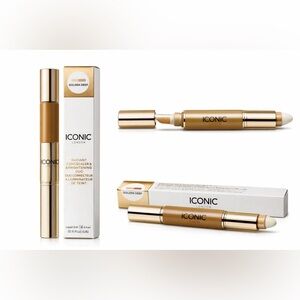 ICONIC London Radiant Concealer & Brightening Duo — Golden Deep